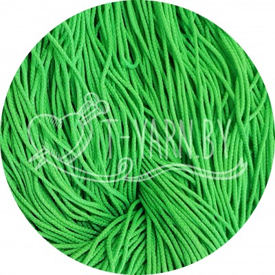 Полиэфирный шнур с сердечником, цвет Шартрез, 5мм, 200м, пасма